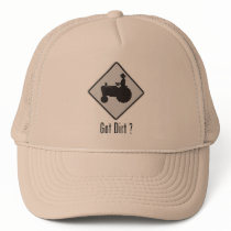 Got Dirt Tractor Grey Mesh Hat