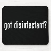 got disinfectant? mousepad