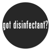 got disinfectant?