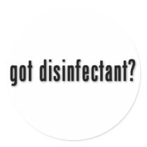 got disinfectant?