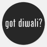 got diwali? round stickers