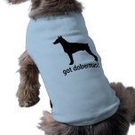 Got Doberman pet clothing