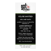 Got Drama? Invitations