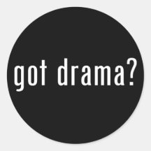 got drama? sticker