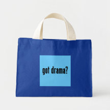 got drama? tote bag