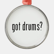 got drums? ornament