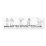 Got Dysfunction website bumper sticker