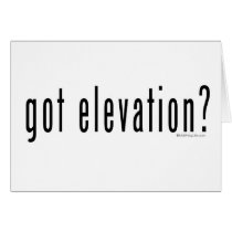 Got Elevation? cards
