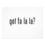 got fa la la? custom invites
