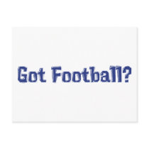 Got Football Gifts Postcards