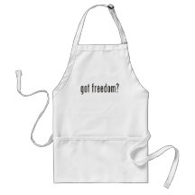 got freedom? aprons