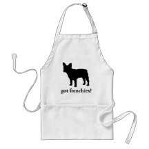 got frenchies? aprons