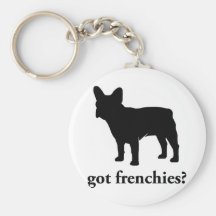 got frenchies? keychain