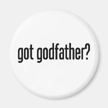 got godfather refrigerator magnet