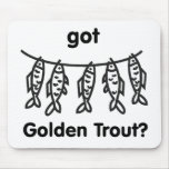 got golden trout mousepads