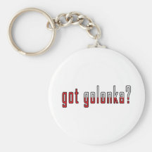 got golonka? Flag Keychain
