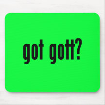 got gott? mouse pad