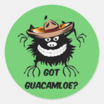 Got guacamole round sticker
