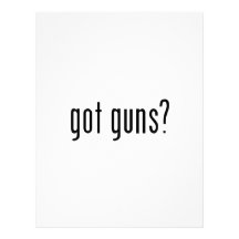 got guns? letterhead template