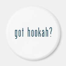 got hookah fridge magnets