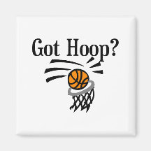 Got Hoop Basketball Magnet