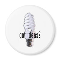 Got Ideas? Refrigerator Magnets