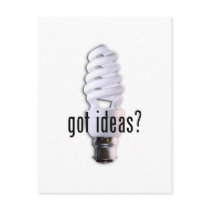 Got Ideas? Postcard