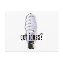 Got Ideas? Postcards