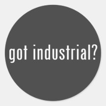 got industrial? sticker