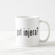 got injera? coffee mugs