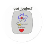 Got Joules? Round Sticker