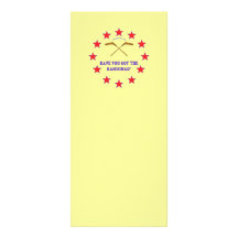 Got Kahoonas Hockey Custom Rack Card
