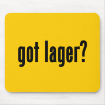 got lager? mouse pad