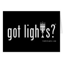 got lights? Note Card