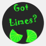 Got Limes?  Lime Lovers T-Shirts & Gifts Sticker