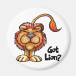 Got Lion Refrigerator Magnet