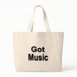 Got Music Canvas Bag