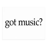Got Music Post Cards