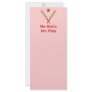 Got No Balls Play Cricket Customized Rack Card