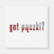 got paczki? Flag Refrigerator Magnets