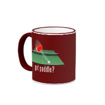 "got paddle?" coffee mugs