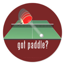 "got paddle?" sticker