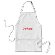Got Papa (Red) Aprons