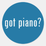 got piano? stickers