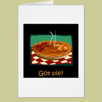 Got pie cards