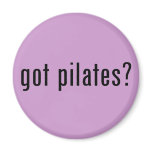 got pilates? refrigerator magnets