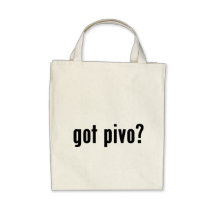 got pivo? canvas bags