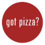 got pizza? sticker