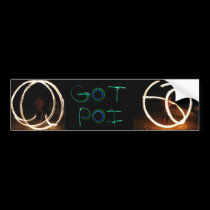 GOT POI bumper sticker bumper stickers