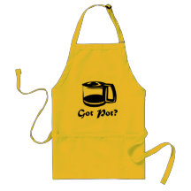 Got Pot Coffee Pot Apron